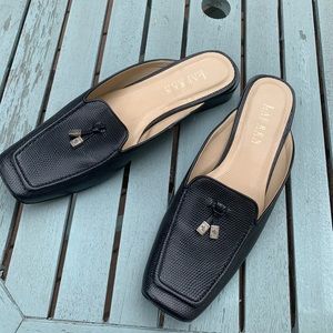 Ralph Lauren leather slip on shoes
